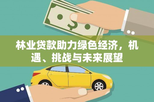 佛坪林业贷款助力绿色经济，机遇、挑战与未来展望