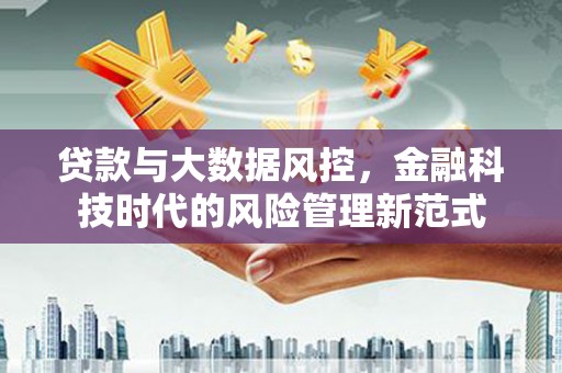 佛坪贷款与大数据风控，金融科技时代的风险管理新范式