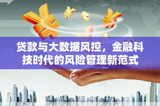 佛坪贷款与大数据风控，金融科技时代的风险管理新范式