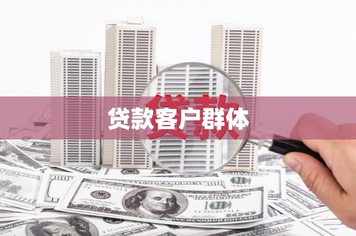 佛坪贷款客户群体