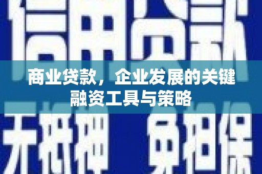 佛坪商业贷款，企业发展的关键融资工具与策略