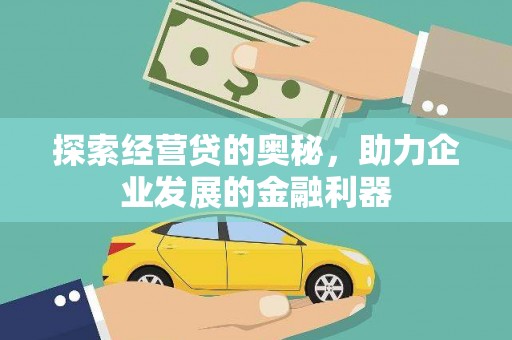 佛坪探索经营贷的奥秘，助力企业发展的金融利器
