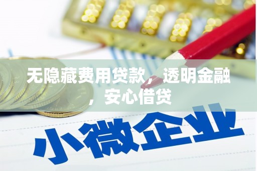 佛坪无隐藏费用贷款，透明金融，安心借贷