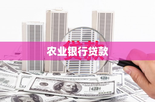 佛坪农业银行贷款