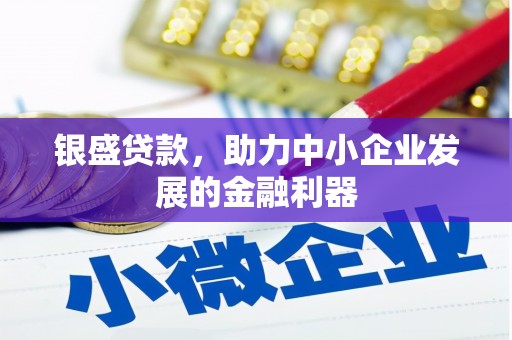 佛坪银盛贷款，助力中小企业发展的金融利器