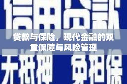 佛坪贷款与保险，现代金融的双重保障与风险管理