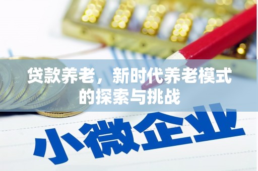 佛坪贷款养老，新时代养老模式的探索与挑战