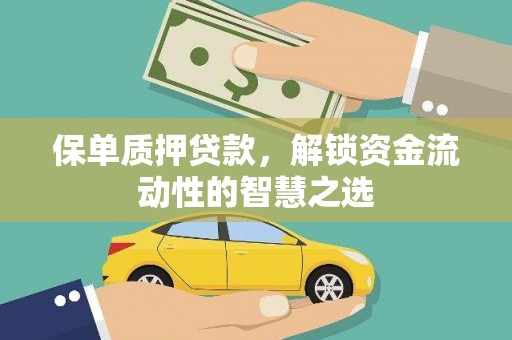佛坪保单质押贷款，解锁资金流动性的智慧之选