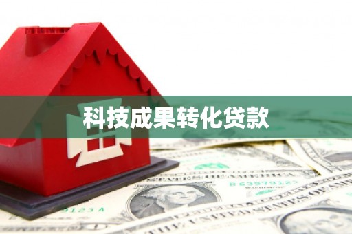 佛坪科技成果转化贷款