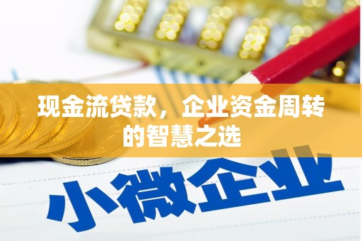 佛坪现金流贷款，企业资金周转的智慧之选