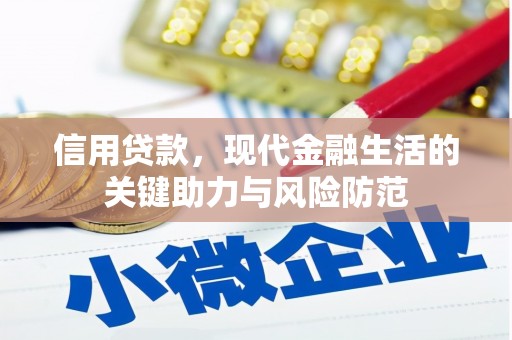 佛坪信用贷款，现代金融生活的关键助力与风险防范