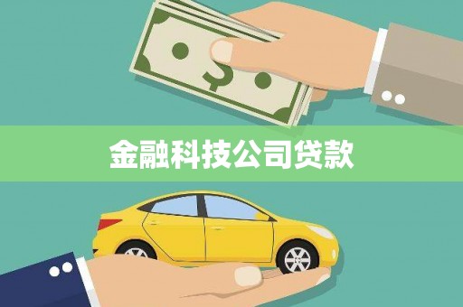 佛坪金融科技公司贷款