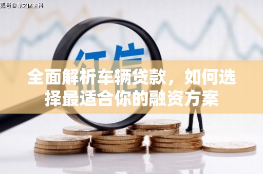 佛坪全面解析车辆贷款，如何选择最适合你的融资方案