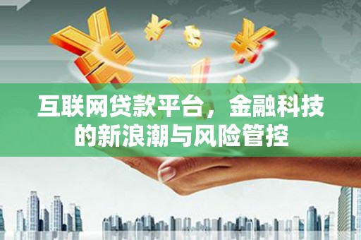 佛坪互联网贷款平台，金融科技的新浪潮与风险管控