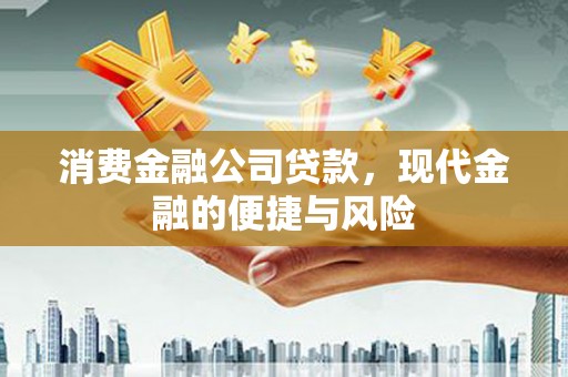 佛坪消费金融公司贷款，现代金融的便捷与风险