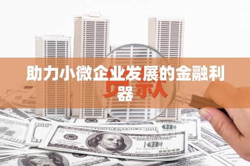 佛坪助力小微企业发展的金融利器
